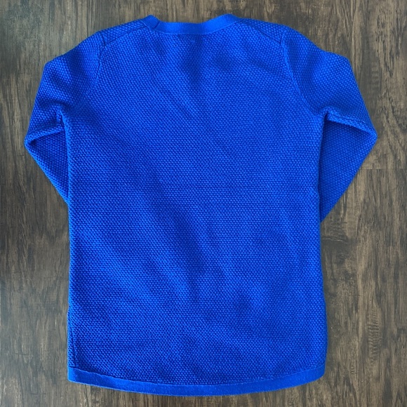 Madewell Feature Pullover Waffle Knit Sweater - Picture 4 of 9